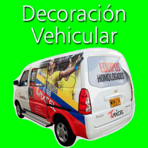 Decoracion vehicular