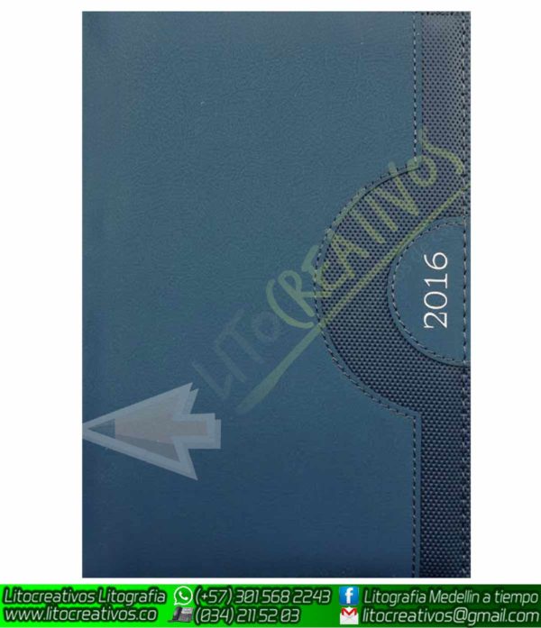 agenda 2016 elite azul