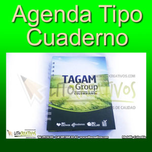 Agendas Tipo Cuaderno