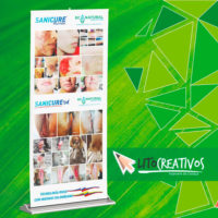 pendon roll up litografia Medellin litocreativos
