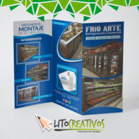 plegable litografia Medellin litocreativos