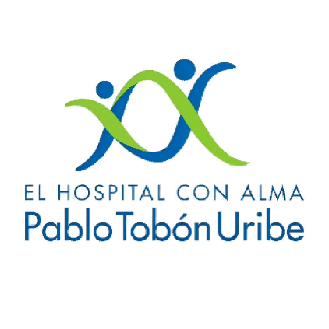 Nuestros Clientes 8 Logo de Hospital Pablo Tobón Uribe, cliente de Litocreativos en Medellín