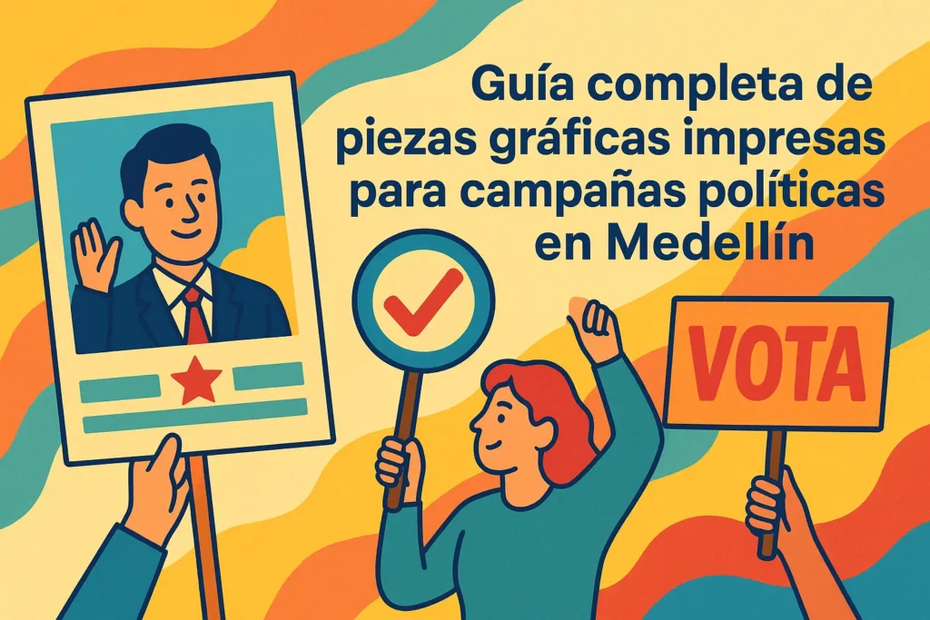 impresion para campanas politicas medellin