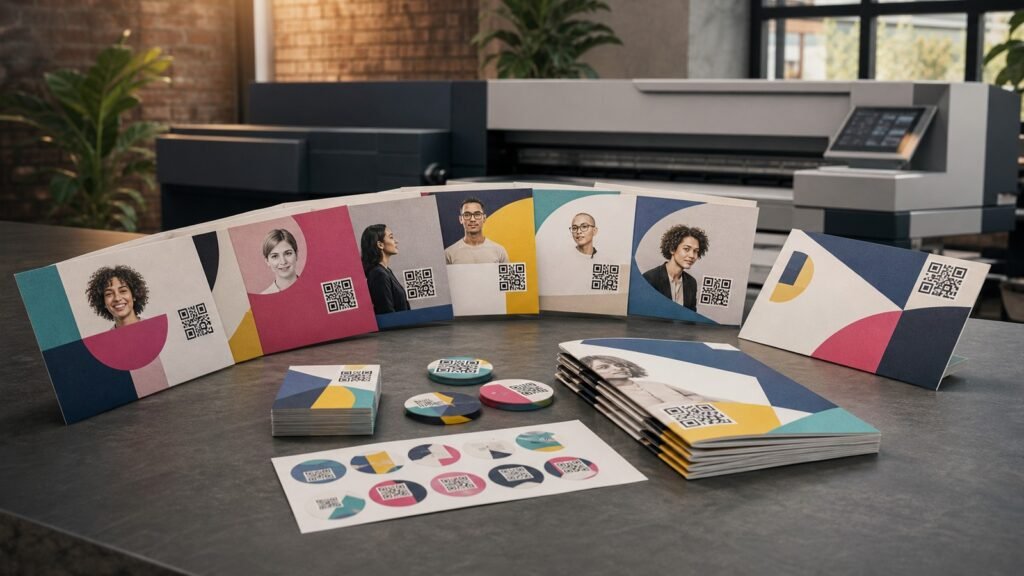 Impresión con datos variables: cómo personalizar piezas sin diseñarlas una por una 1 Piezas gráficas personalizadas producidas con impresión de datos variables