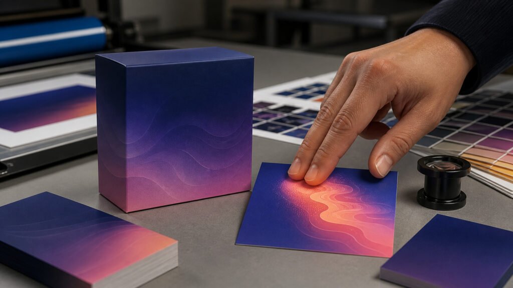 Tintas termocrómicas en impresión aplicadas a empaque y tarjetas que cambian con el calor