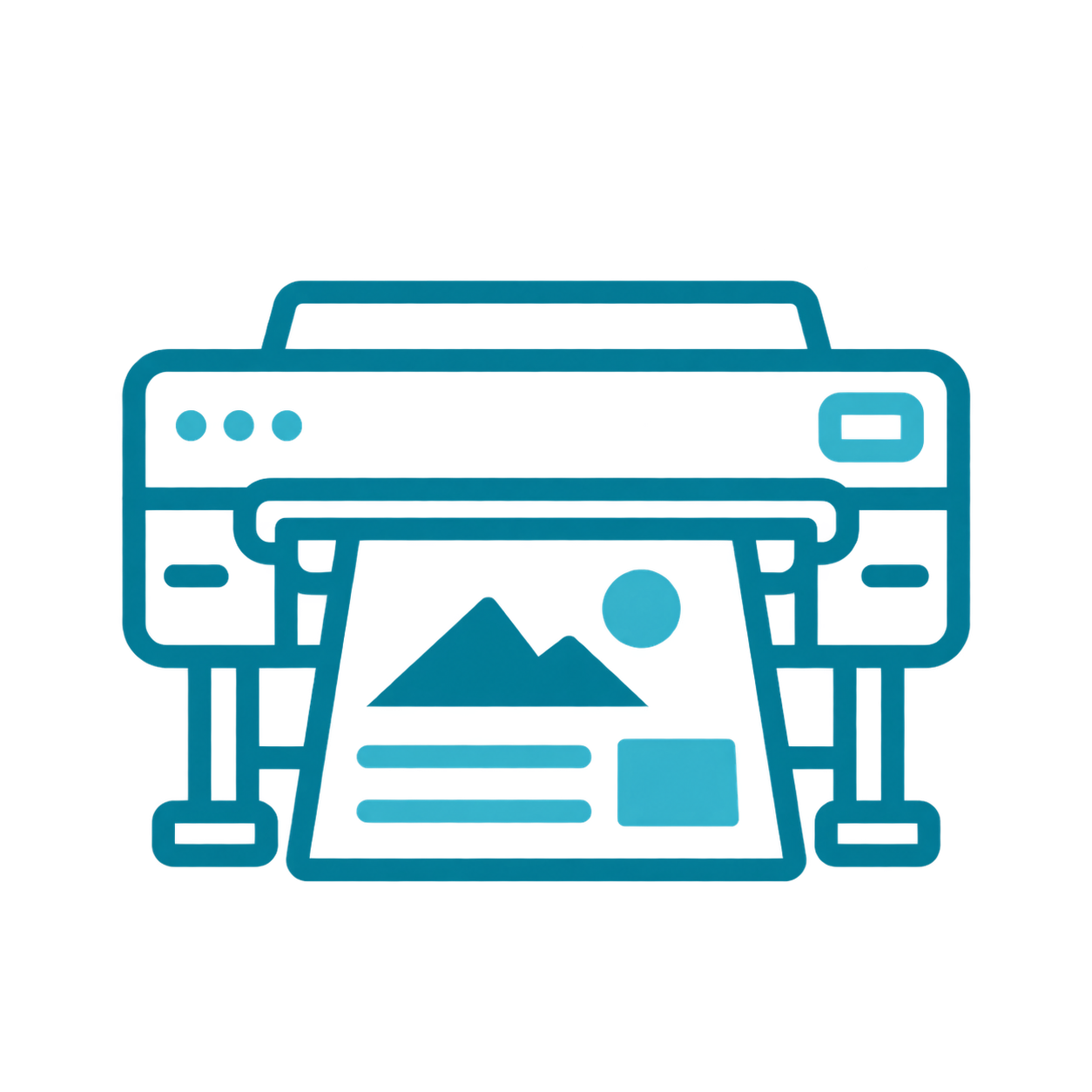 Nuestra Empresa 2 Icono de impresión comercial para soluciones gráficas de Litocreativos en Medellín.